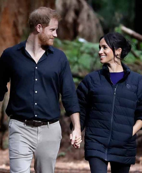 El príncipe Harry y Meghan Markle, grabados por primera vez repartiendo comida en Los Ángeles