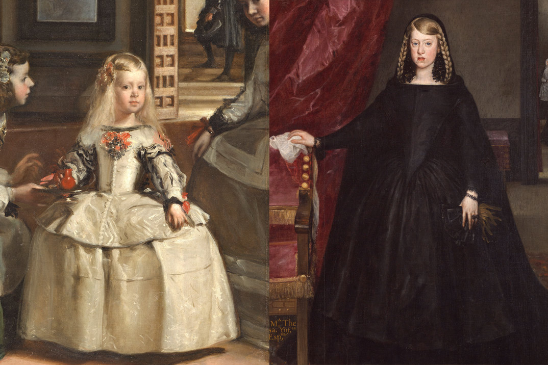 Las meninas, Velázquez, 1656 Doña Margarita de Austria, Juan Bautista Martínez del Mazo, 1665-1666 Madrid, Museo Nacional del Prado