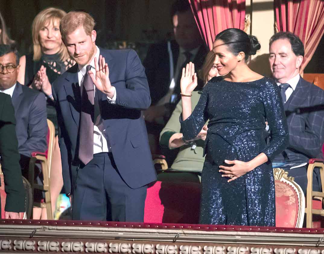 Meghan Markle y el príncipe Harry