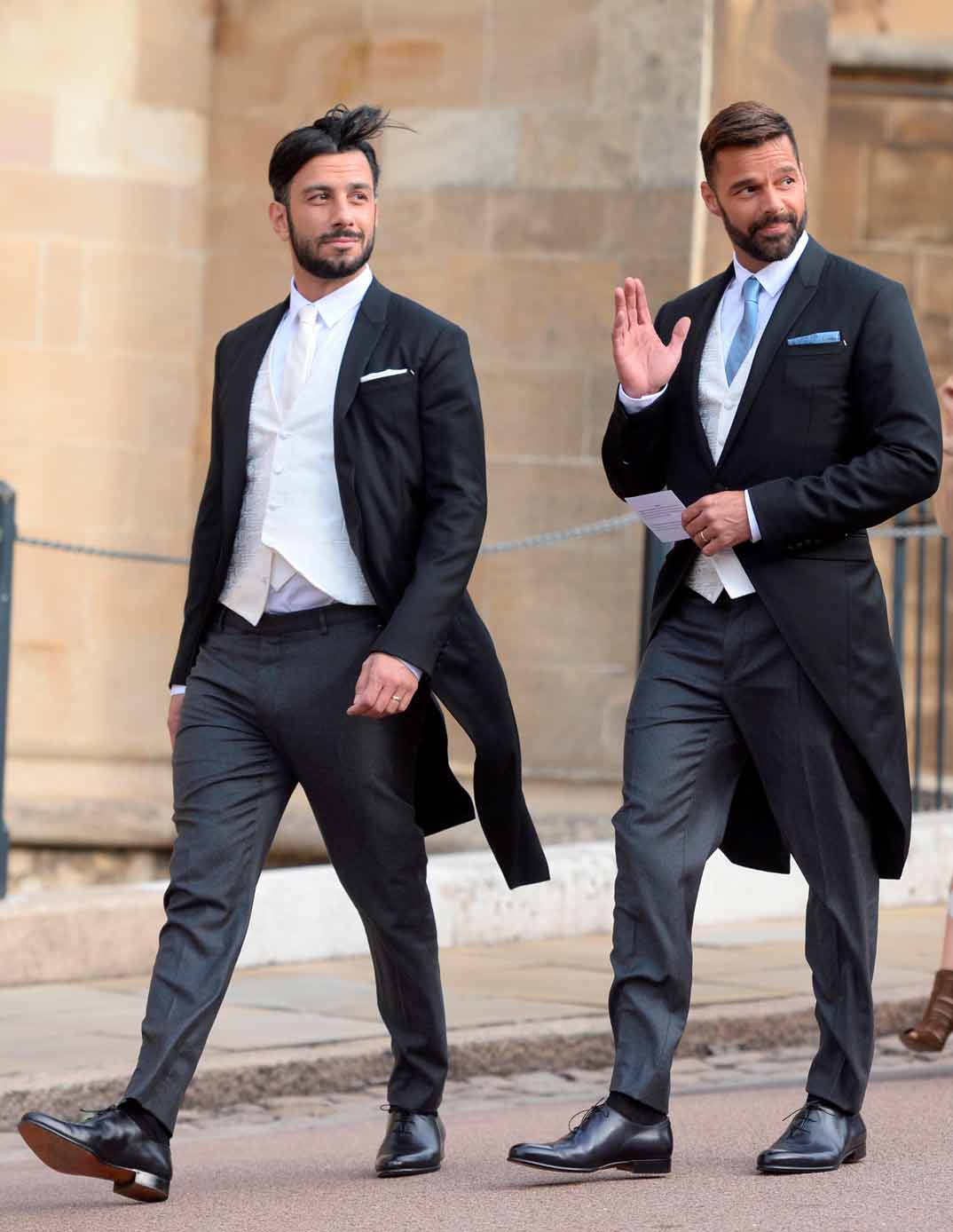 Ricky Martin y Jwan Yosef