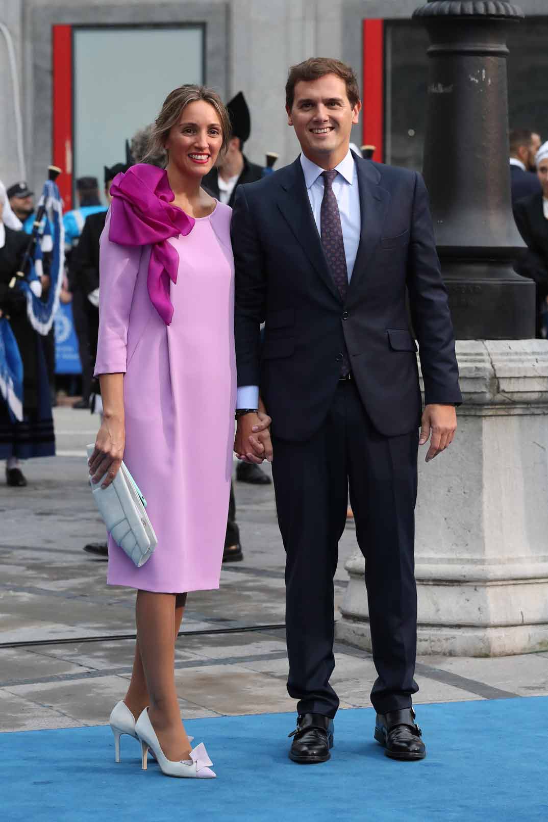 Albert Rivera y Beatriz Tajuelo - Premios Princesa de Asturias 2018