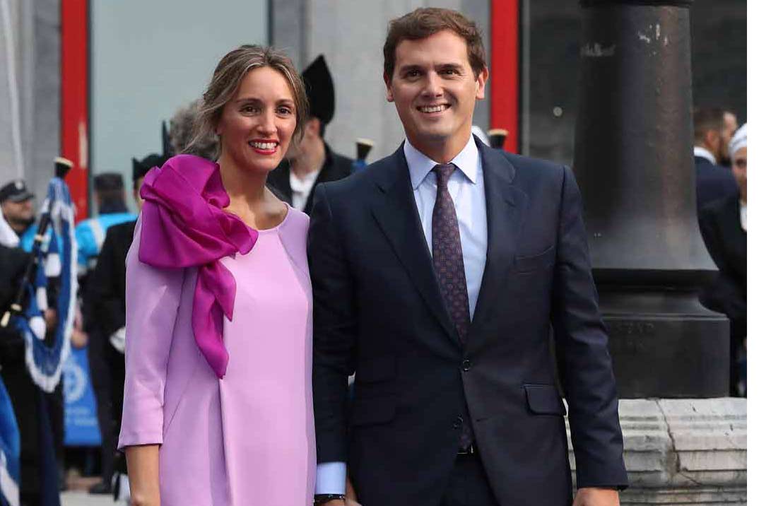 Albert Rivera y Beatriz Tajuelo - Premios Princesa de Asturias 2018