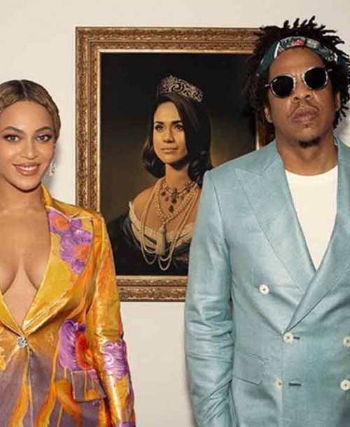 Beyoncé y Jay Z celebran su Premio Brit con un homenaje a Meghan Markle