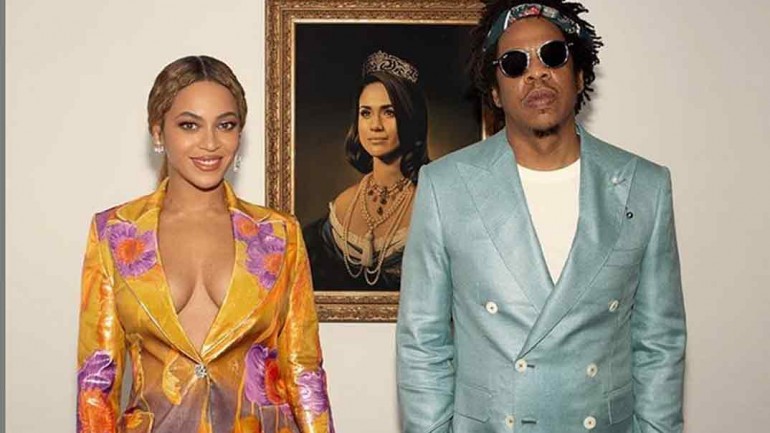 Beyoncé y Jay Z celebran su Premio Brit con un homenaje a Meghan Markle