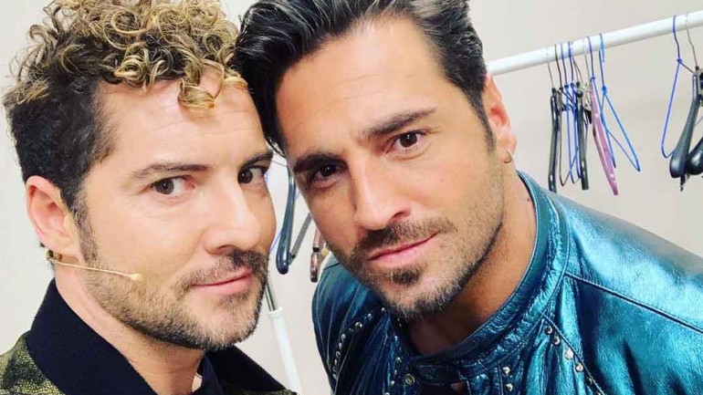 El reencuentro de David Bisbal y David Bustamante