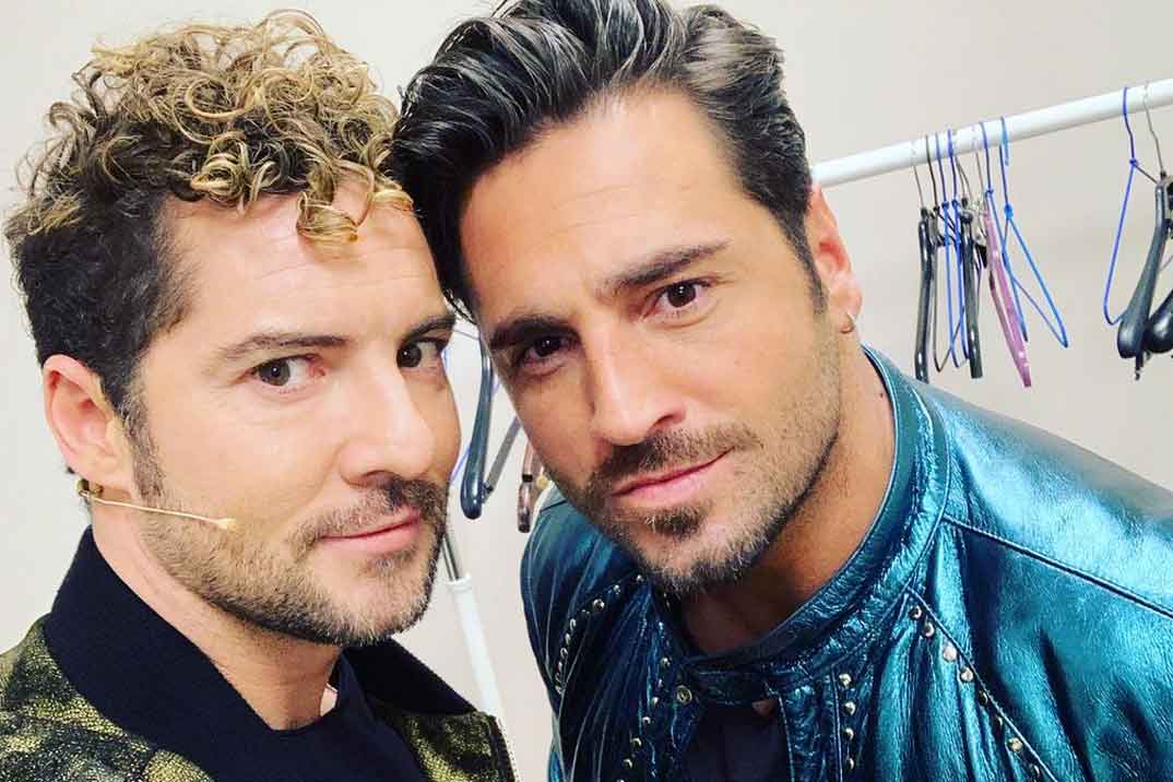 El reencuentro de David Bisbal y David Bustamante