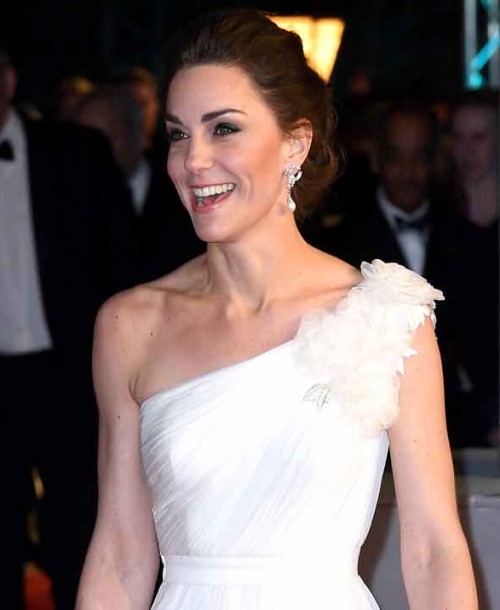 Kate Middleton se viste de novia en los Premios Bafta 2019