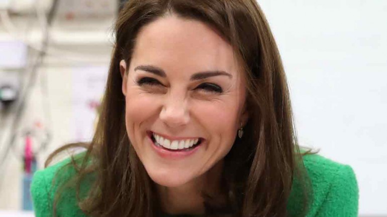 El alegre look sesentero de Kate Middleton