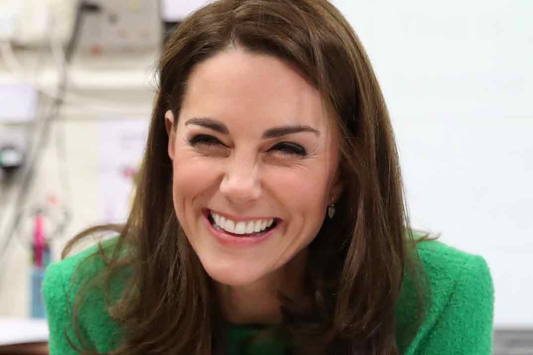 El alegre look sesentero de Kate Middleton