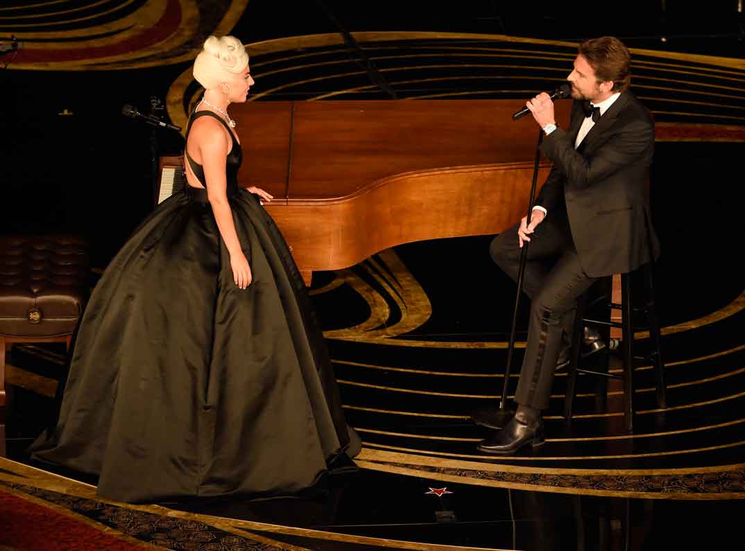 Lady Gaga y Bradley Cooper - Premios Oscars 2019