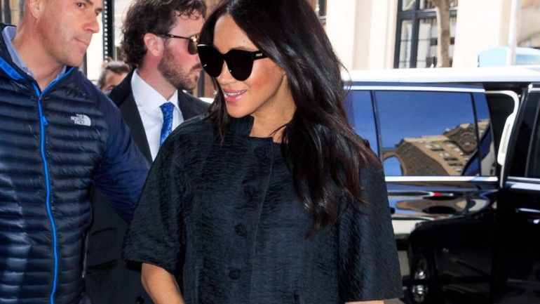 Las imágenes de Meghan Markle en Nueva York para celebrar su baby shower