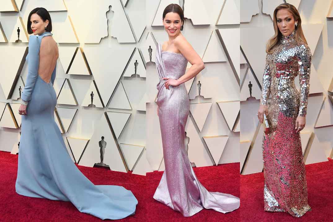 Charlize Theron, Emilia Clarke, Jennifer Lopez - Premios Oscar 201