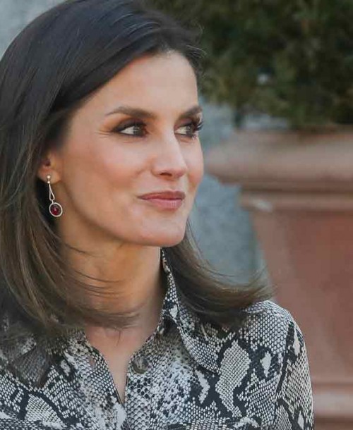 Copia el look animal print de la reina Letizia