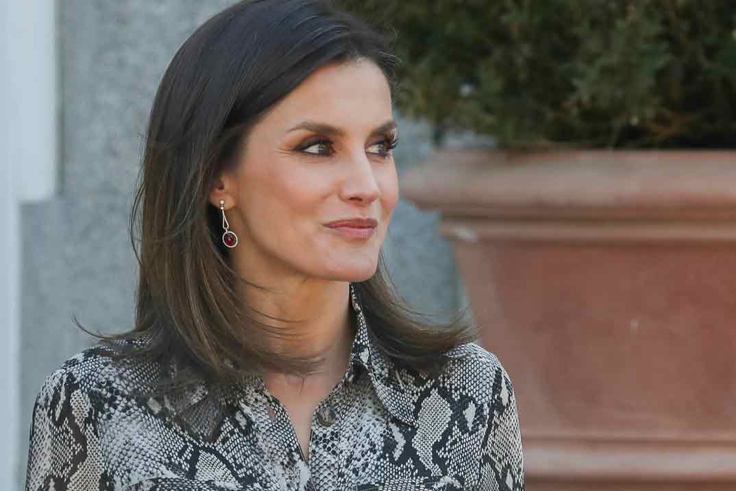 Copia el look animal print de la reina Letizia