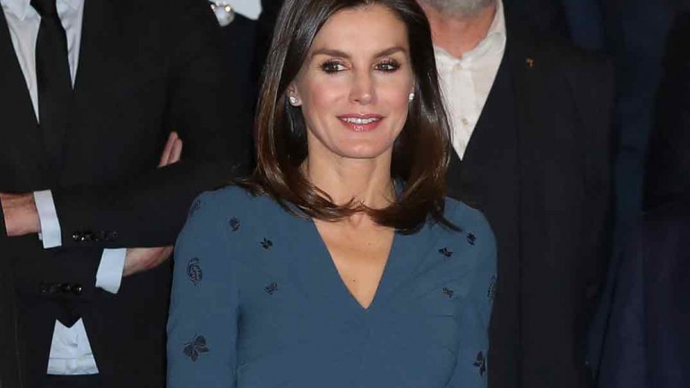 La reina Letizia, de estreno, por Bottega Veneta
