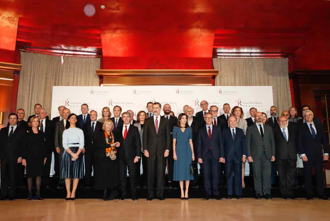 Reunión del Patronato de la Fundación Teatro Real © Casa S.M. El Rey