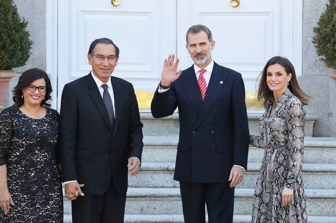 Reyes Felipe y Letizia - Visita Estado Presidente de Perú y su esposa © Casa S.M. El Rey