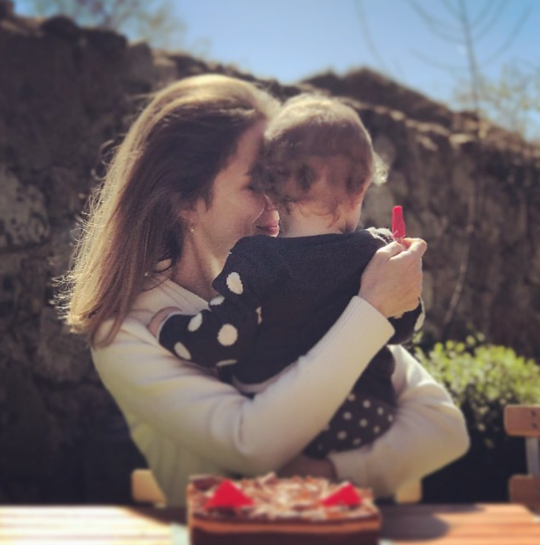 Silvia Abascal con su hija Leona- 2019 © Redes Sociales