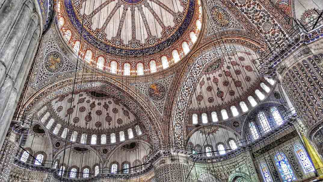 Estambul mezquita-azul-interior