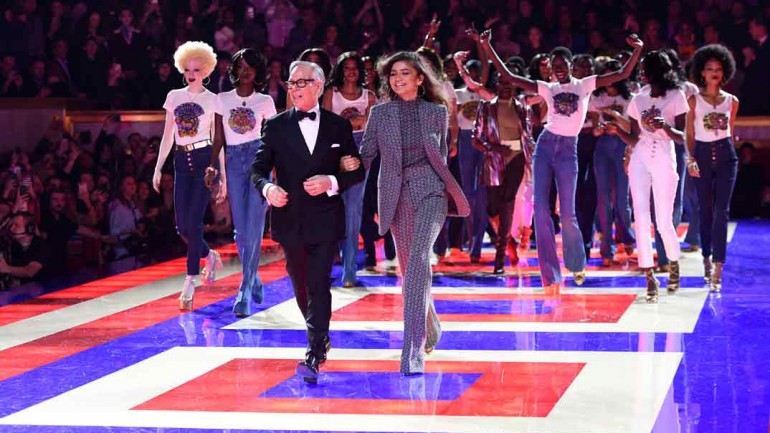 Tommy Hilfiger y Zendaya conquistan París