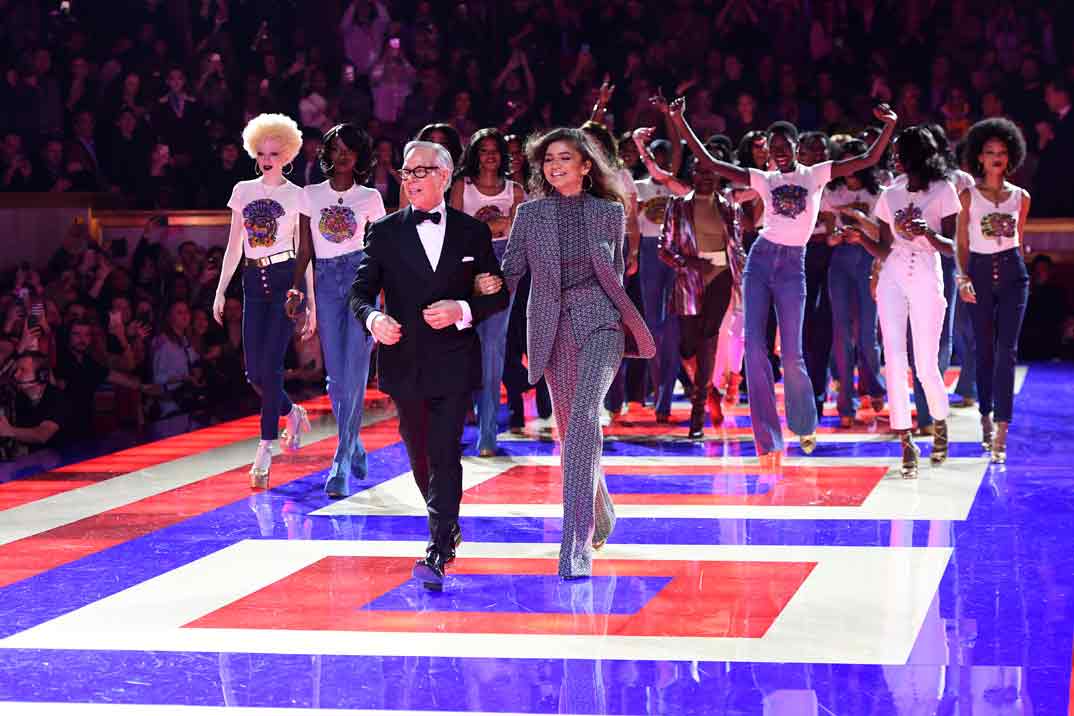 Tommy Hilfiger y Zendaya conquistan París