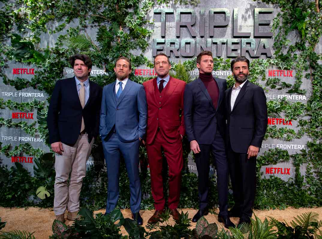 Triple Frontera - J.C. Chandor, Charlie Hunnam, Ben Affleck, Garrett Hedlund, Oscar Isaac