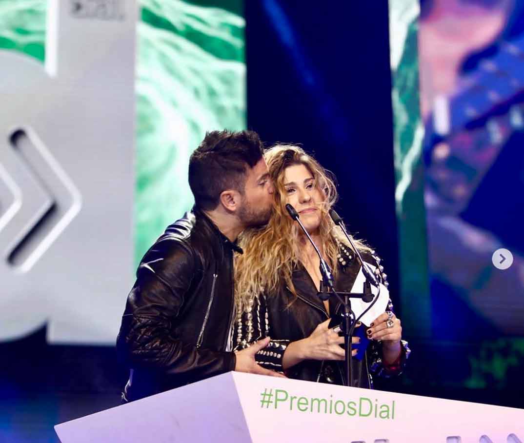 Pablo López y Miriam Rodríguez - Premios Cadena Dial 2019 © Redes Sociales