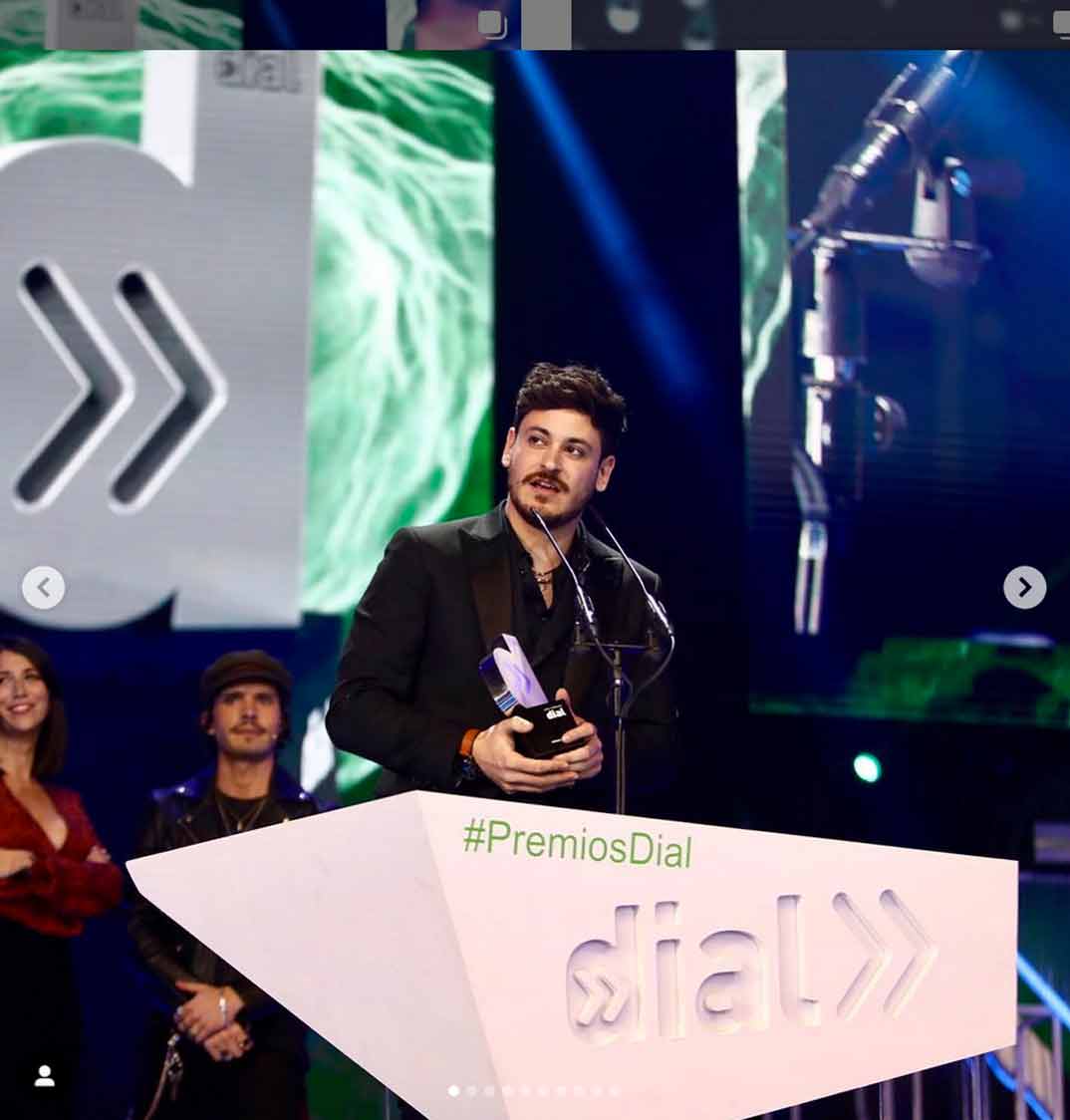 Luis Cepeda - Premios Cadena Dial 2019 © Redes Sociales