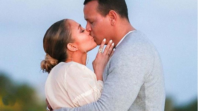 La emotiva felicitación de Álex Rodríguez a Jennifer Lopez por su 50 cumpleaños