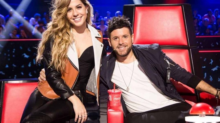 Pablo López y Miriam Rodríguez soprenden cantando juntos «No!»