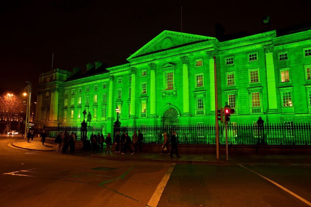 Trinity College, Dublin - San Patricio