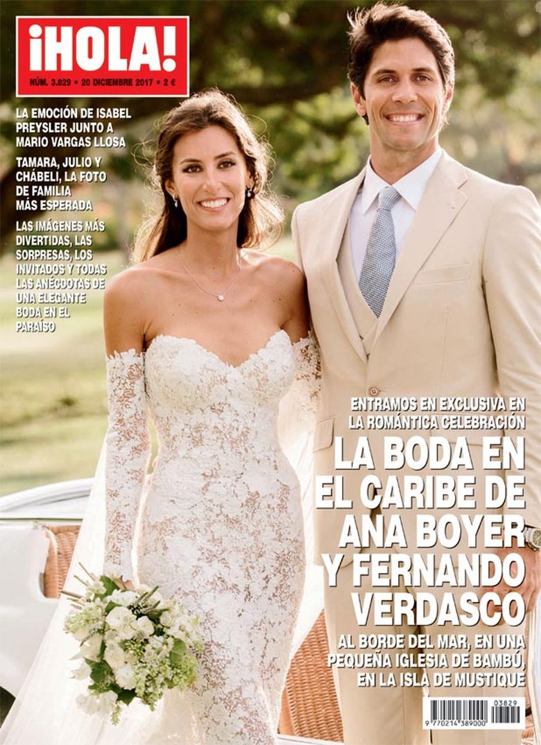 Boda Ana Boyer y Fernando Verdasco - Revista Hola - 2017