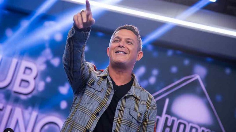 Alejandro Sanz, recuperado de sus problemas de salud, en «El Hormiguero»
