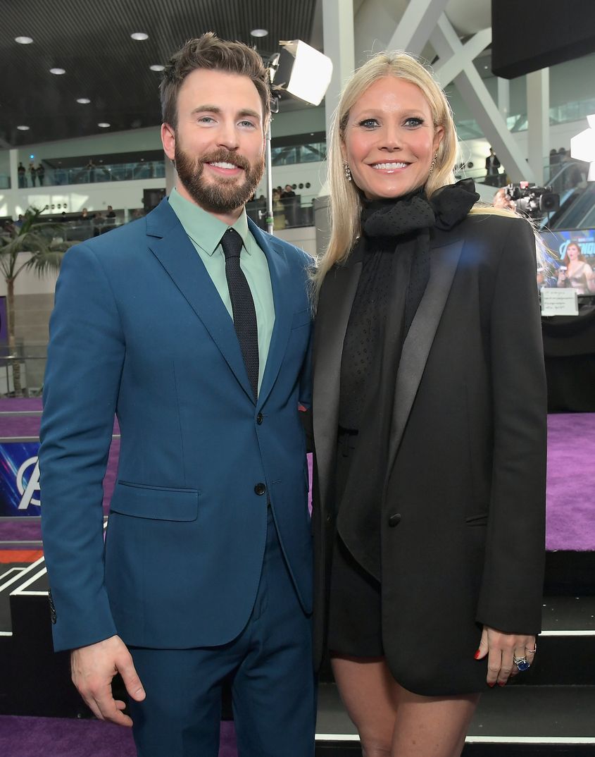 Chris Evans y Gwyneth Paltrow