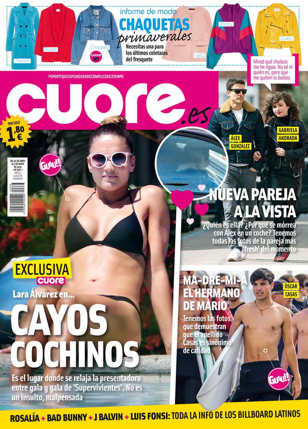 Álex González y Gabriela Andrada - Revista Cuore