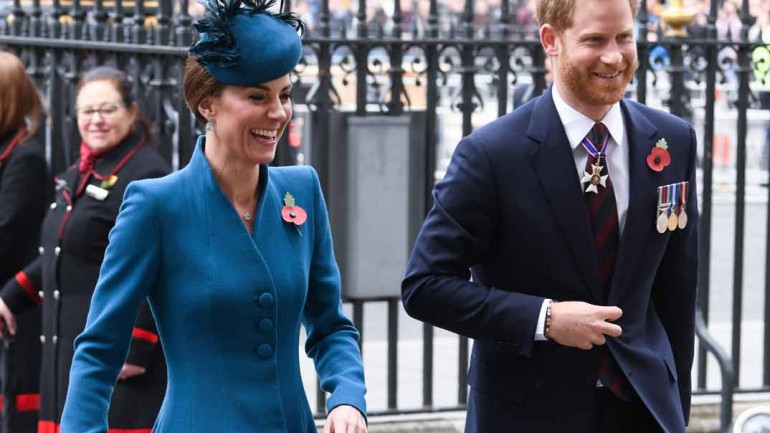 Kate Middleton y el príncipe Harry: las imágenes que demuestran su buena relación