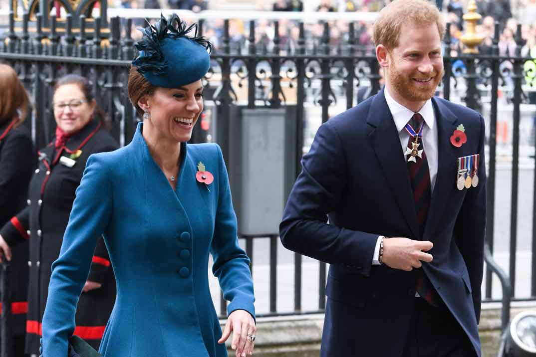 Kate Middleton y el príncipe Harry: las imágenes que demuestran su buena relación
