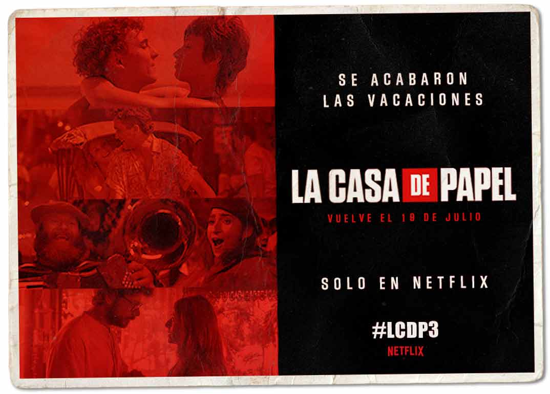 La casa de papel - Tercera Temporada © Netflix