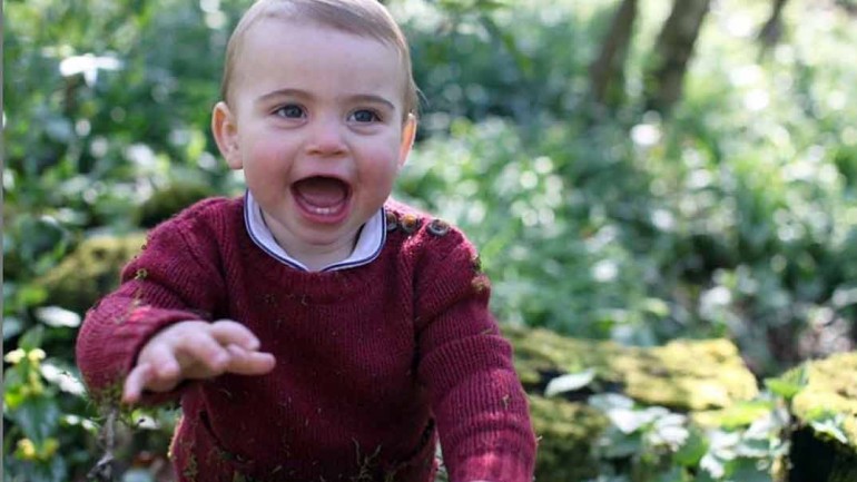 Louis de Cambridge celebra su primer cumpleaños