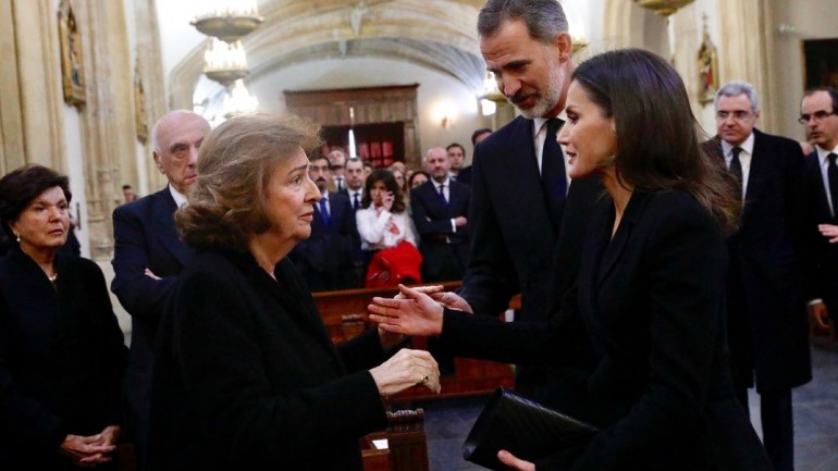 Los Reyes presiden el funeral en memoria de José Pedro Pérez-Llorca Rodrigo