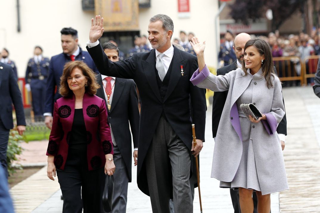 Reyes Felipe y Letizia - Premio Cervantes 2018 © Casa S.M. El Rey