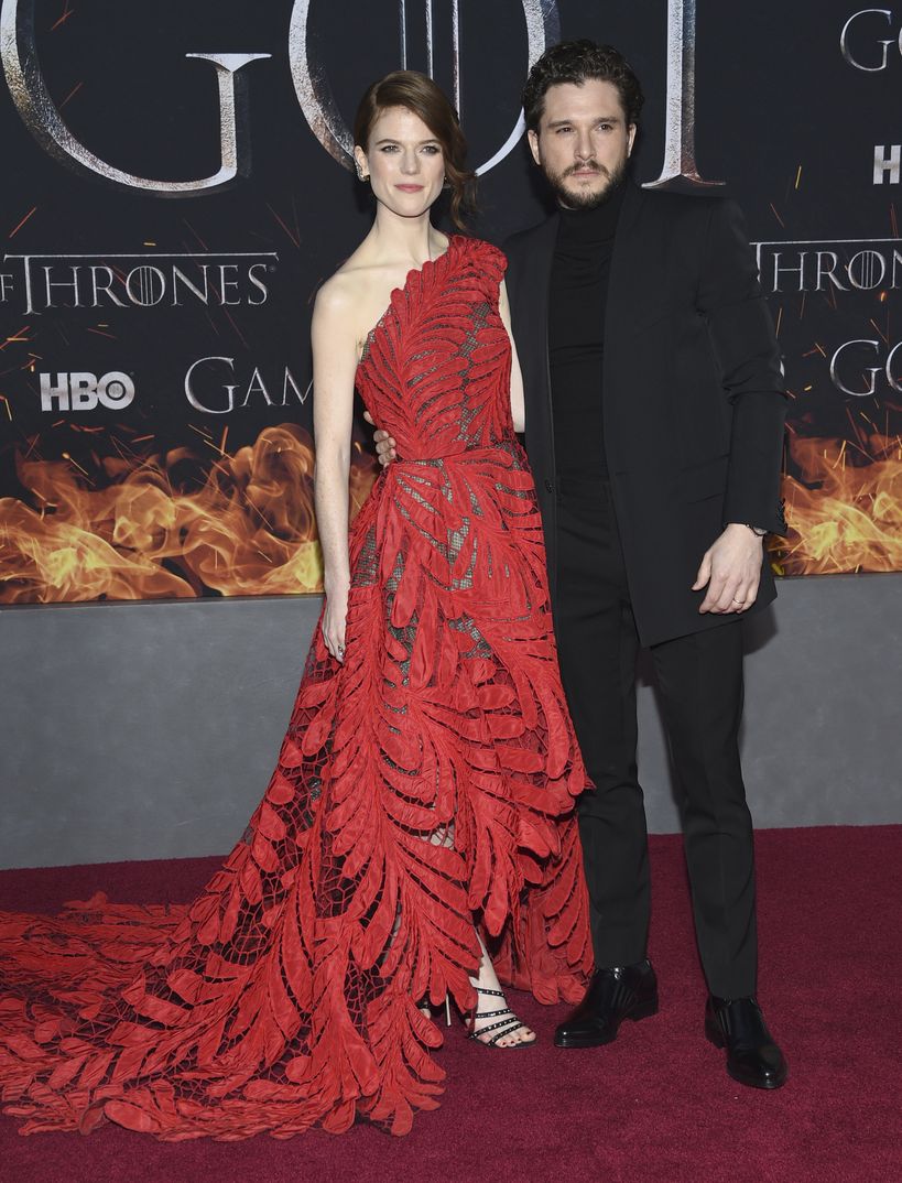 Rose Leslie y Kit Harington