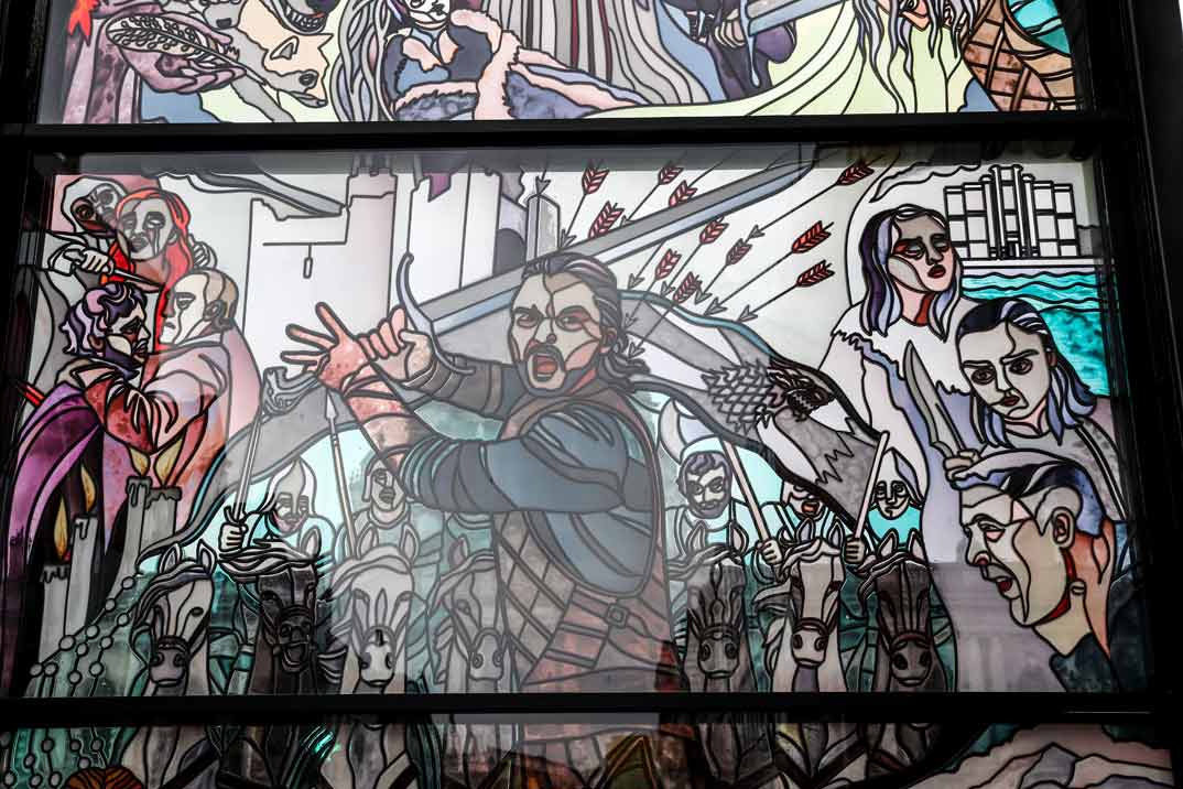 Vidrieras gigantes de «Juego de Tronos» llenarán la ciudad de Belfast