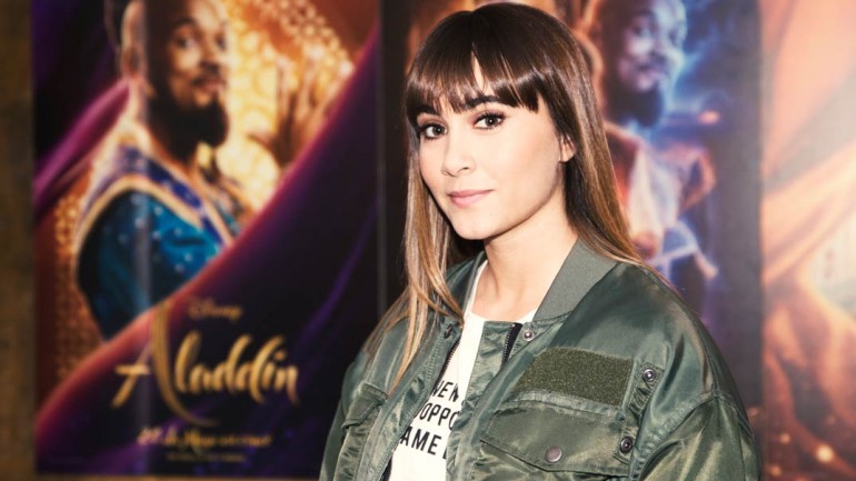 Aitana pone voz a la banda sonora de «Aladdin»