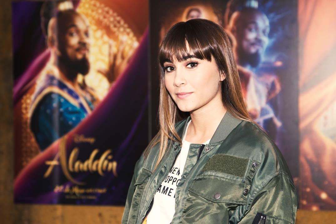Aitana pone voz a la banda sonora de «Aladdin»
