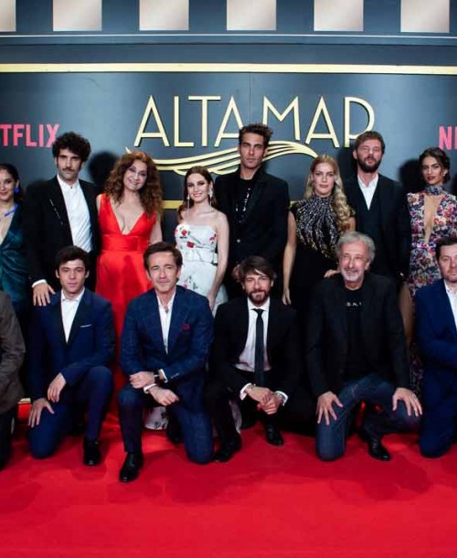 Así ha sido la alfombra roja del estreno de «Alta mar»
