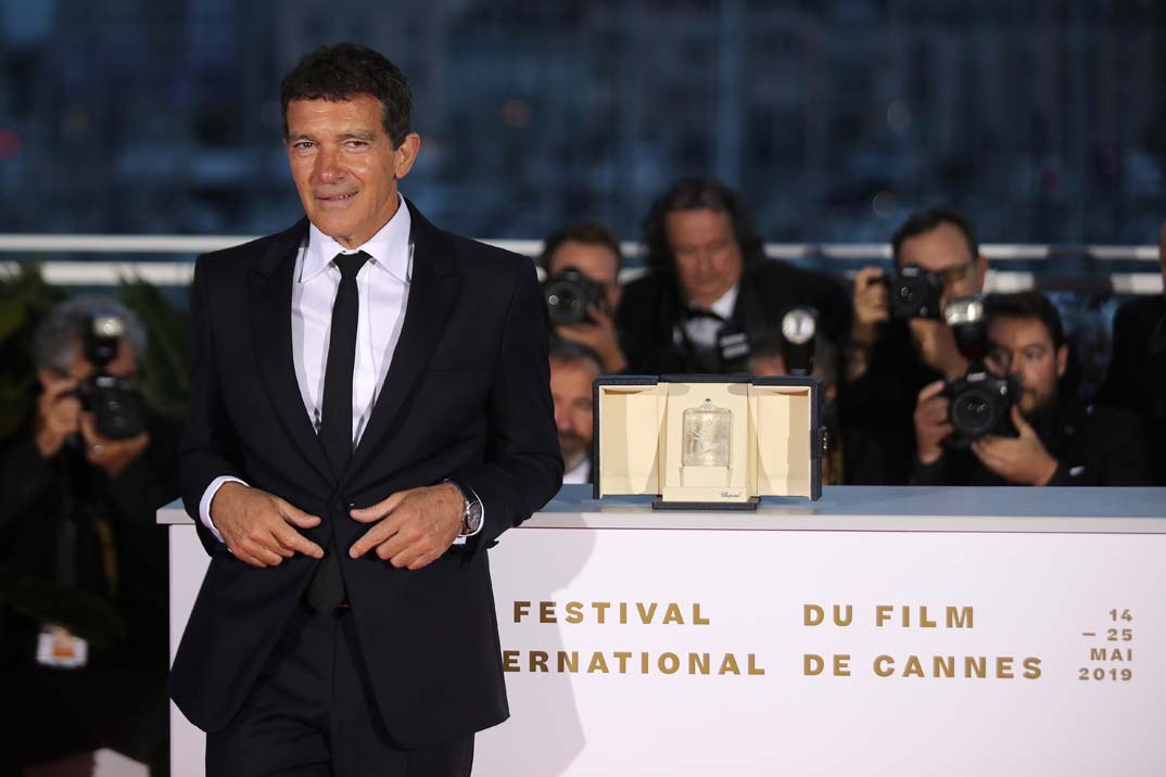 Antonio Banderas - Palma de Oro Mejor Actor - Festival de Cine de Cannes 2019