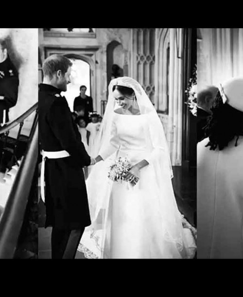 Las fotos inéditas de Harry y Meghan en su primer aniversario