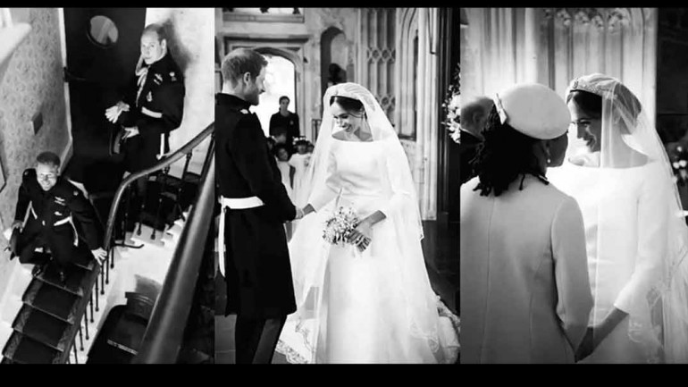 Las fotos inéditas de Harry y Meghan en su primer aniversario