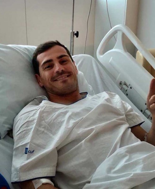 Iker Casillas fuera de peligro tras sufrir un infarto